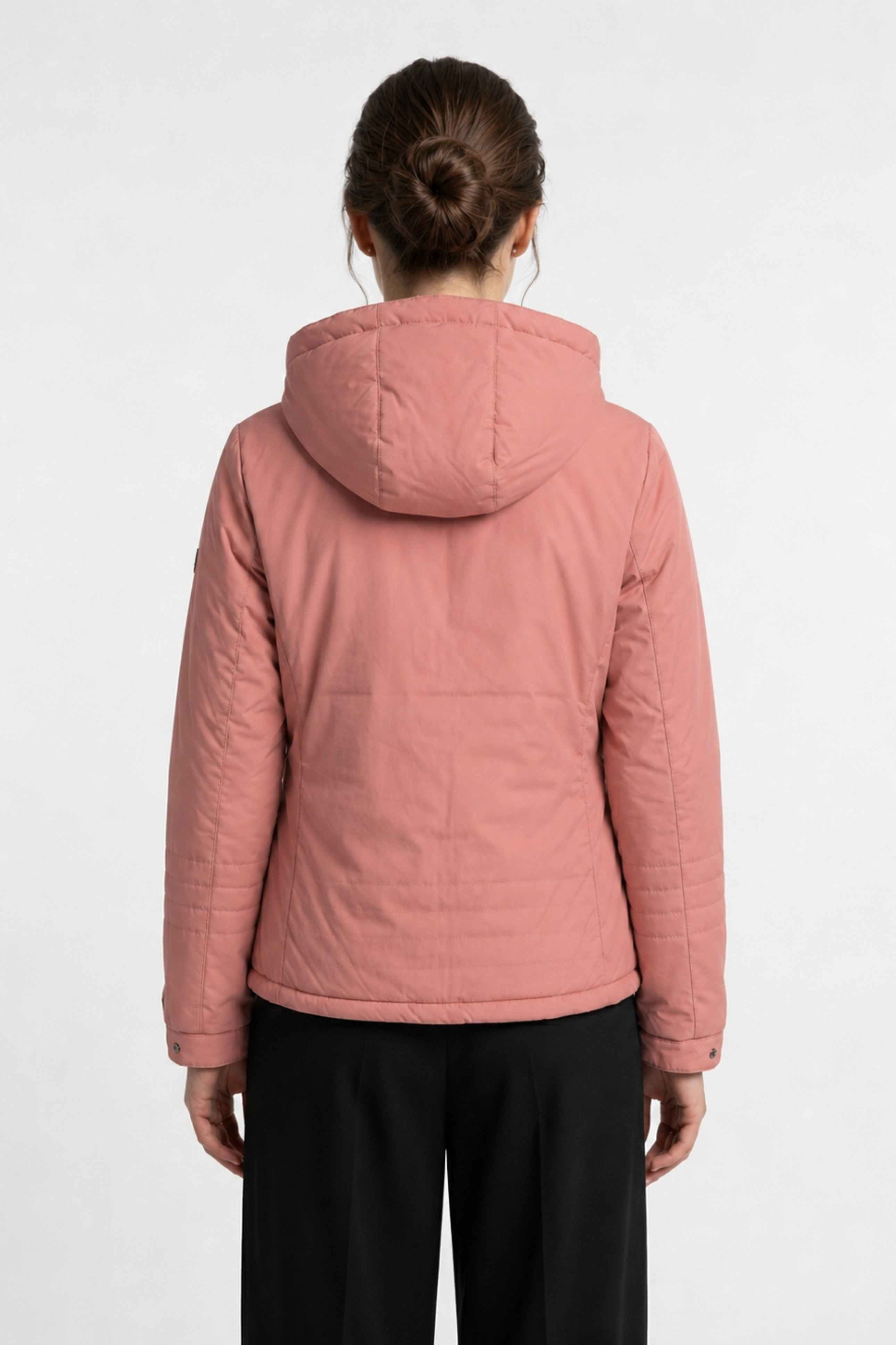 WOMENS PU REVERSIBLE JACKET | DARK PINK