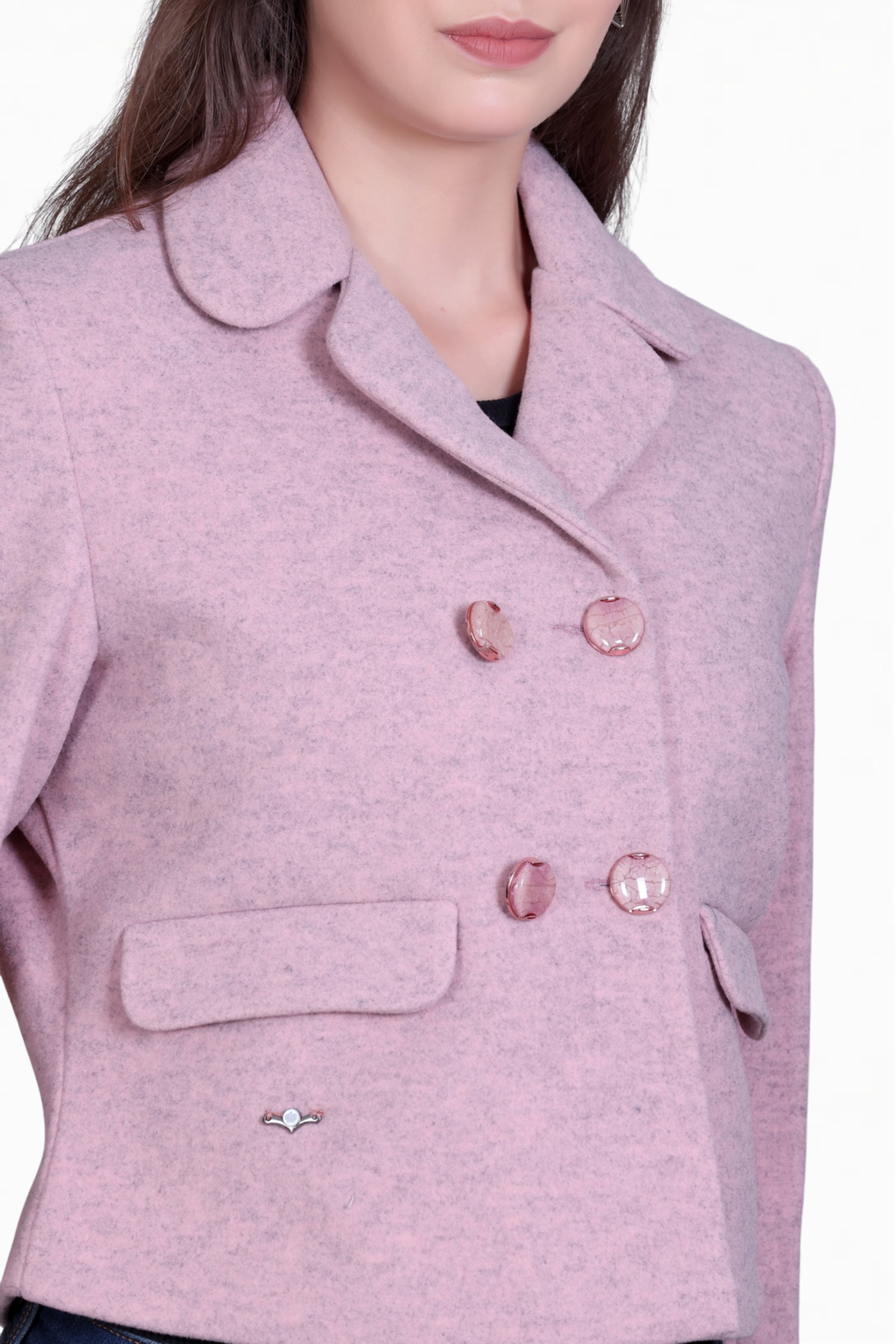 TWEED BLAZER PINK
