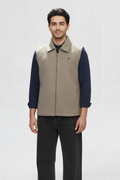 JACQUARD MENS HALF JACKET | MOUSE