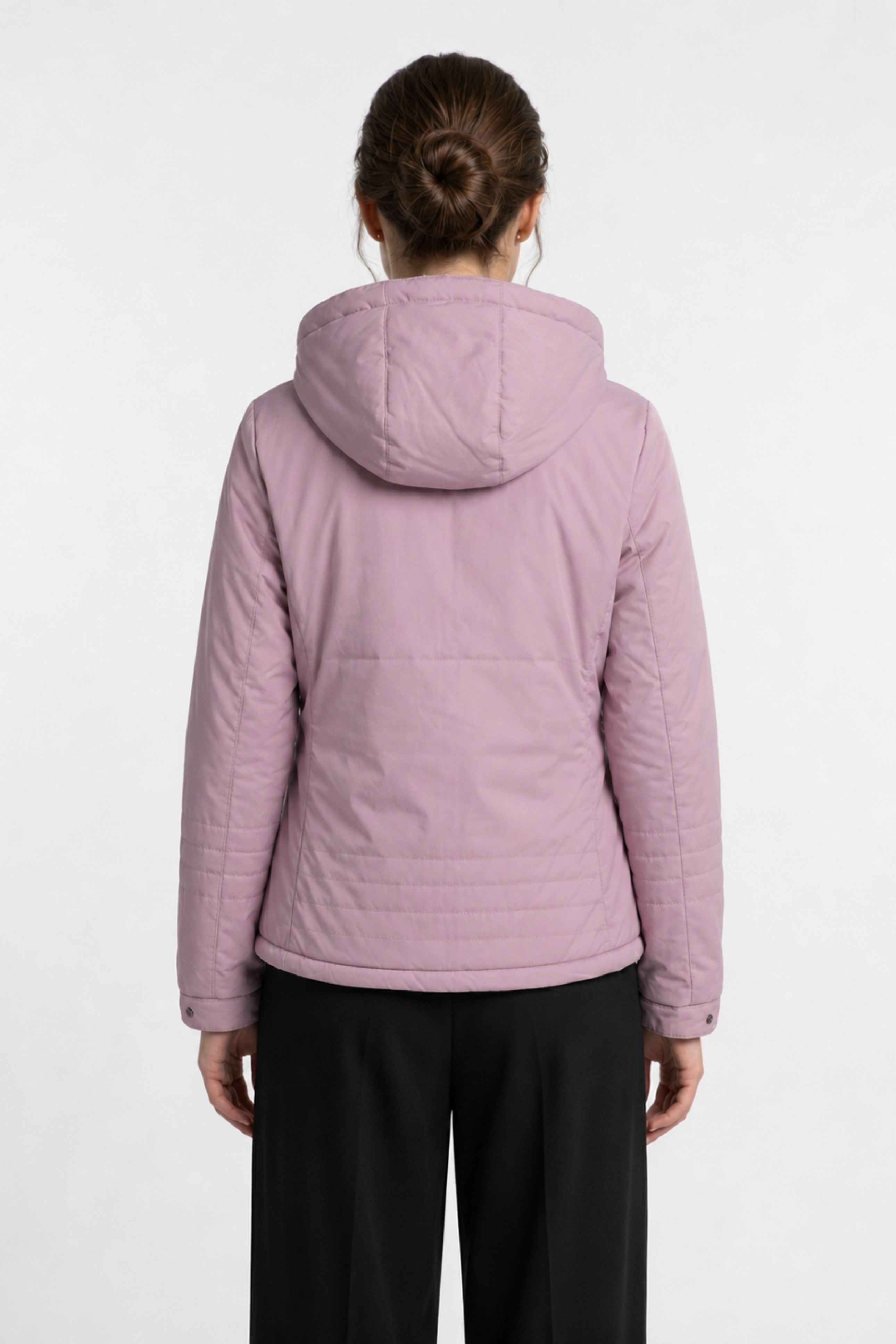 WOMENS PU REVERSIBLE JACKET | LIGHT PINK