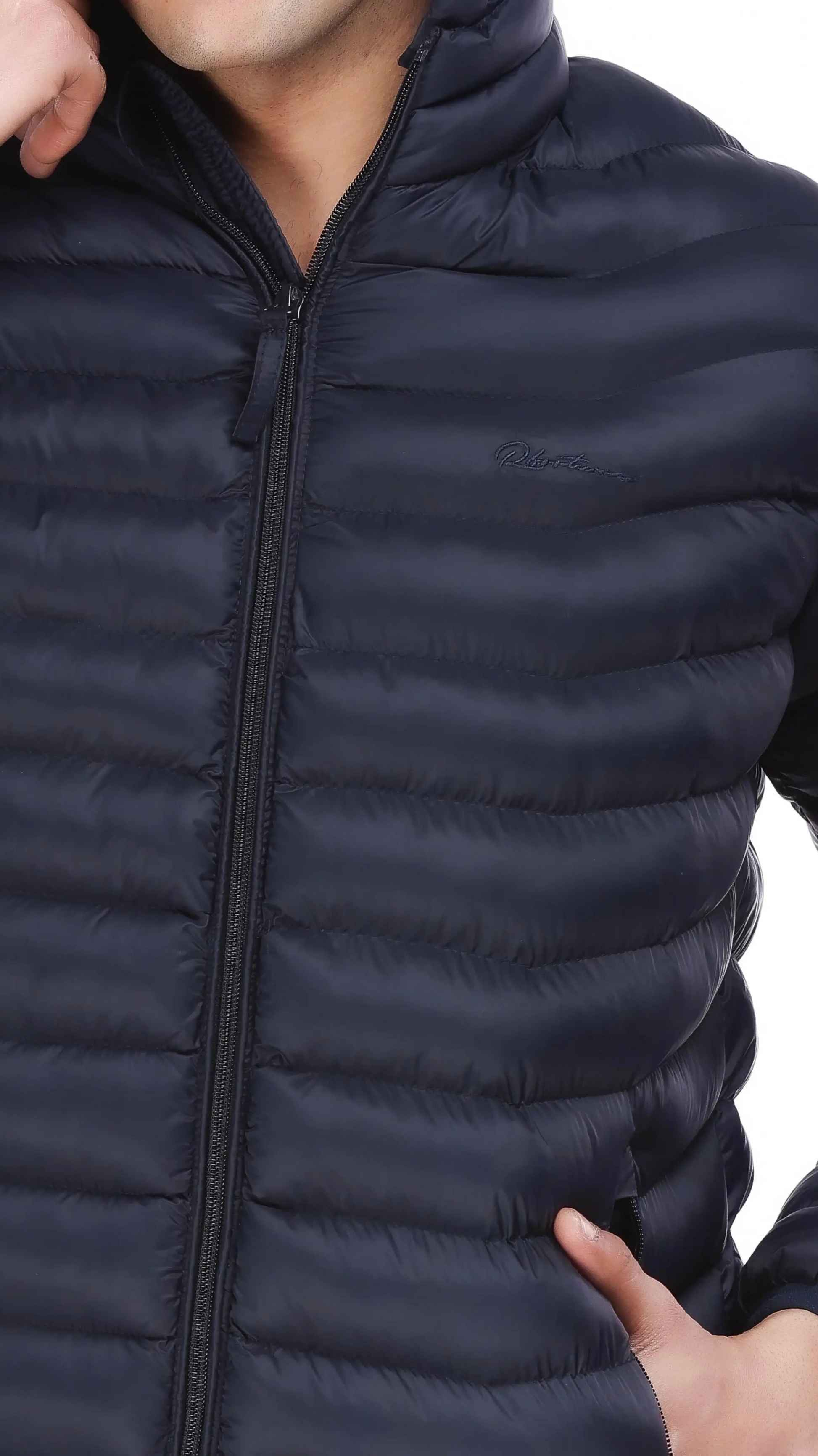 mens lightweight nylon navyblue puffer jacket - RFORTUNE . Detachable Cap . Down jacket.  jackets.  Men . mens jackets . black puffer jacket mens . mens Puffer Jacket . mens winter clothing . rfortune jackets. puffer Jacket . red tape puffer jacket .