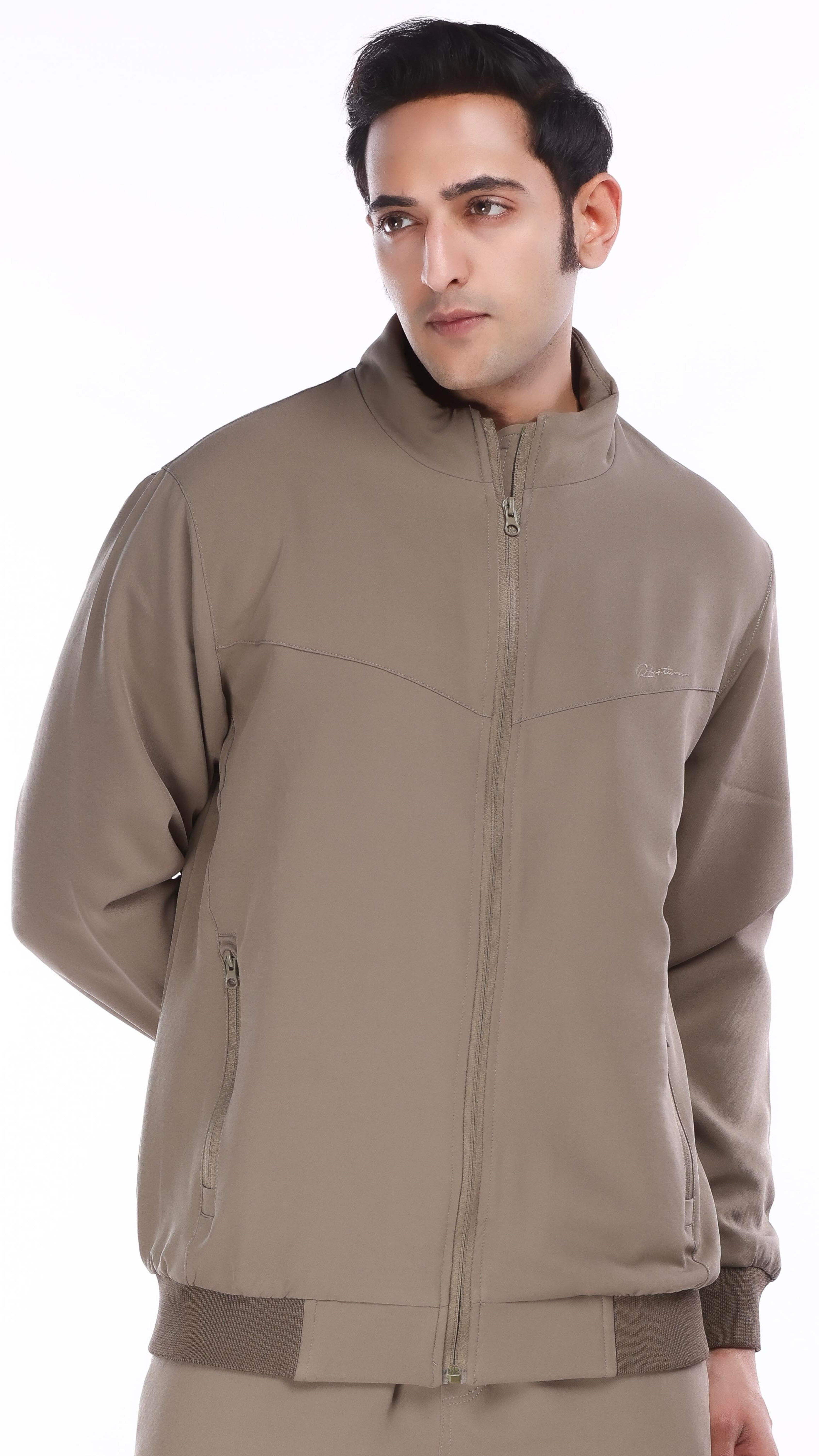 Men's camel winter sports tracksuit with a zip-up jacket and matching pants. Stylish and durable, ideal for active and casual wear. Upto 50% Off. Free Shipping on boys tracksuit + easy returns.